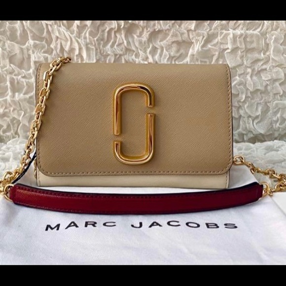 Marc Jacobs Leather Chain wallet purse - Picture 4 of 4